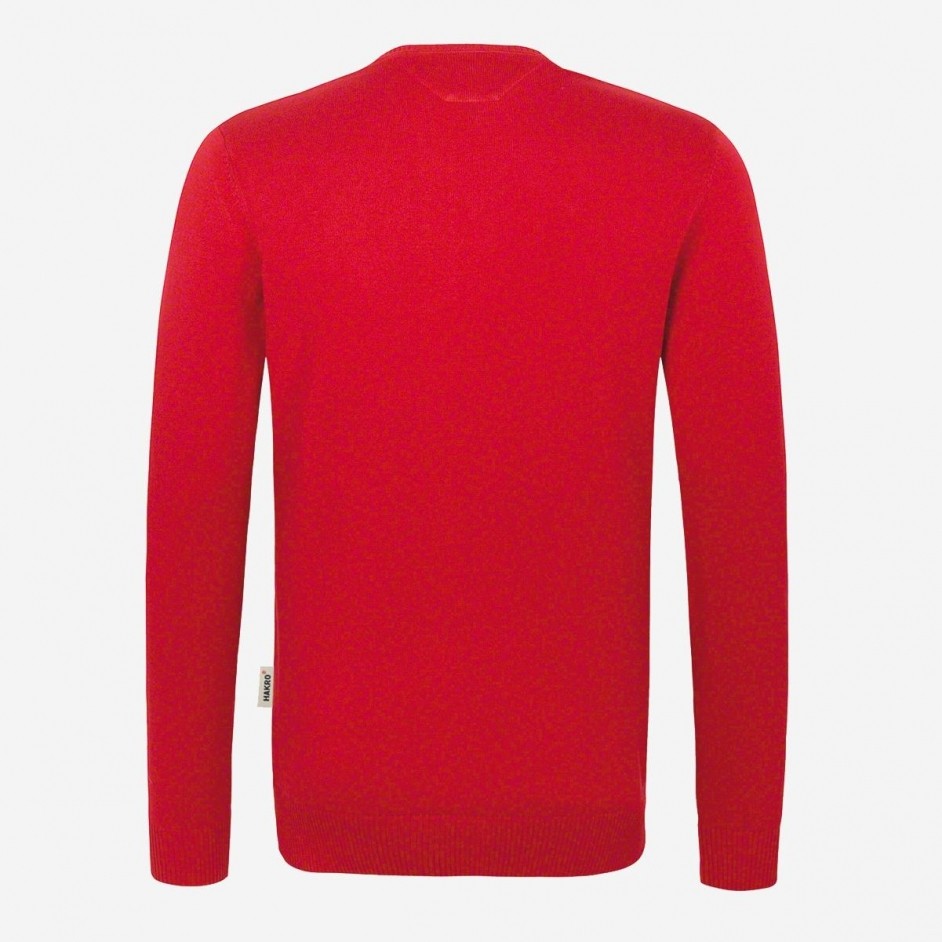 Klassischer Pullover mit V-Ausschnitt - Webshirt Company